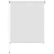 Tenda a Rullo per Esterni 200x140 cm Bianca 43465