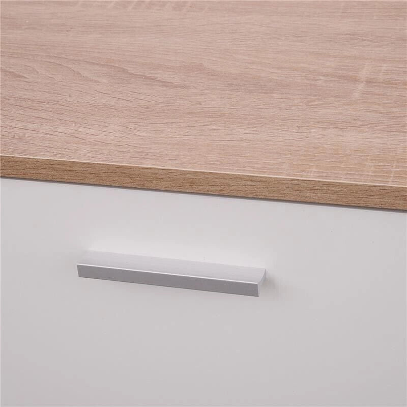 SET 3 PEZZI SCARPIERA APPENDIABITI SPECCHIO DA INGRESSO IN LEGNO 80X27 X46.5 CM