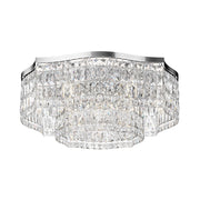 Maytoni Plafoniera Contemporanea Dune 10 luci E14 cromo metallo cristallo