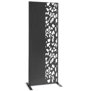 IDMarket - Pannello decorativo universale 160 x 60 CM FLOWER grigio semi-traforato sul lato