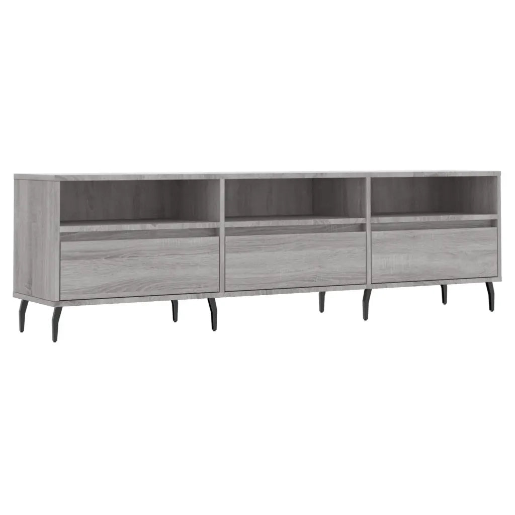 Mobile TV | Armadietto TV | Mobile Porta TV Grigio Sonoma 150x30x44,5 cm Legno Multistrato