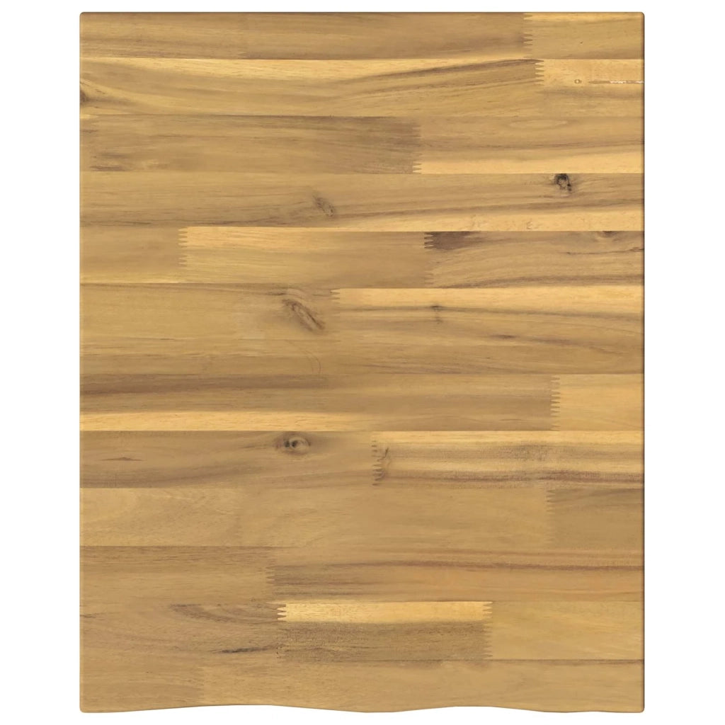 Piano del Tavolo Rettangolare 90 x 50 x 3,5 cm Quadrato Bianco 938388