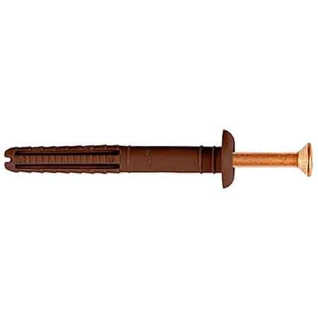 TASSELLO CON VITE A PERCUSSIONE 'YZ65' Ø 6x40 mm - 200 pezzi- TECFI