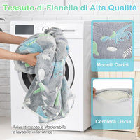 86 x 30 cm/200 Palline ∅5,5 cm Piscina di Palline Colorate per Bambini Luminosi nel Buio, Vaso con Palline in Schiuma Morbido e Lavabile in Lavatrice, Piscinatta da Gioco