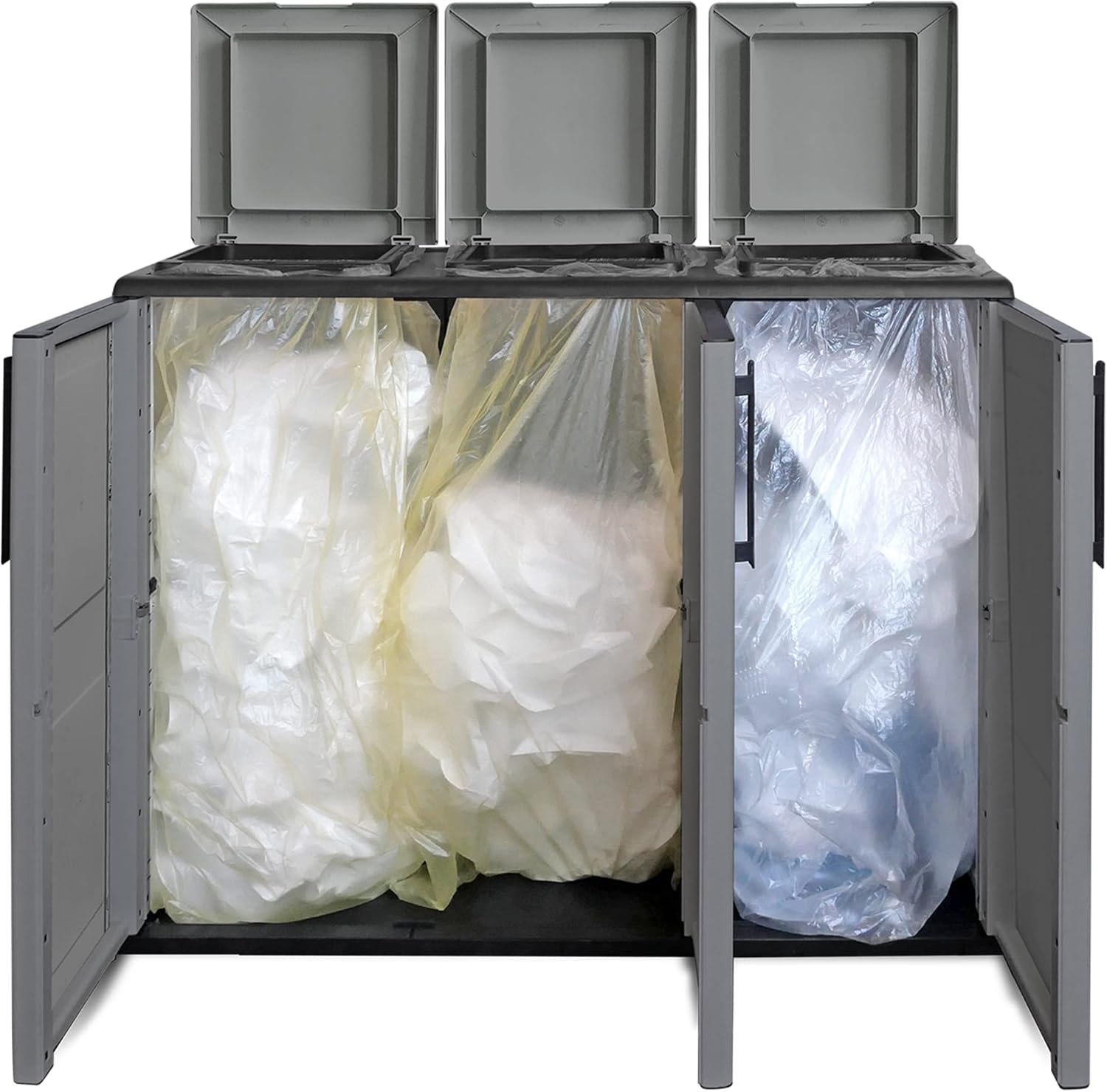 Armadio basso prodotto in polipropilene, materiale ri-ciclabile