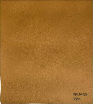 Tessuto FintaPelle Nautica Tappezzeria Alta Qualità "PRUATEK" - Colore SENAPE 3559 - Morbida e Resistente - Vendita al Metro - H.140