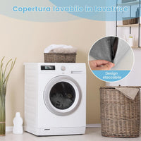 Set di 7 Cuscini per Letto/Divano, Cuscini per Corpo in Memory Foam Regolabili con Copertura Lavabile, Supporto per Testa, Collo, Schiena, Grigio