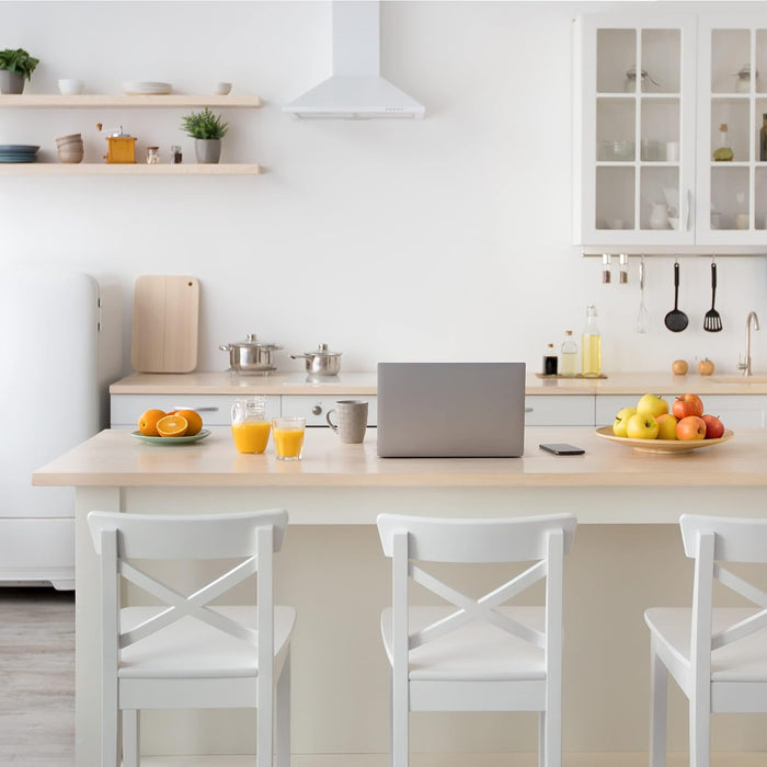 Pittura per Interni BagniCucine FRESH, Bianco Caldo, 4L