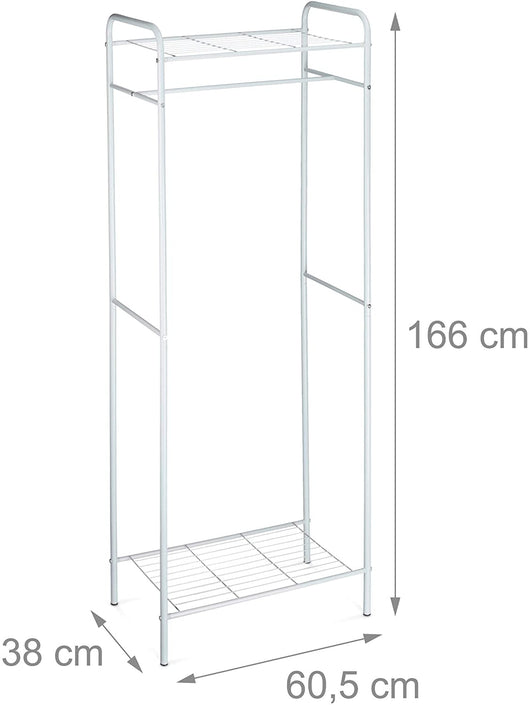 Asta appendiabiti 166 cm bianco 13_0002132