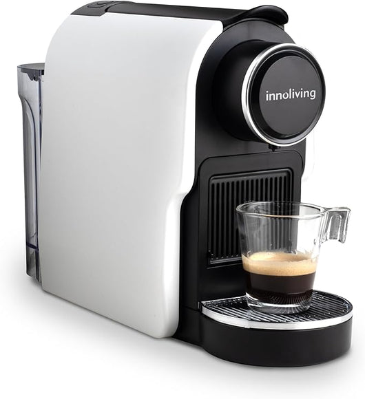 Innoliving Macchina da Caffè in Capsule INN-841, Compatibile con Capsule Standard, Serbatoio 650ml, Design Compatto, Erogazione Rapida, Facile da Pulire, Ideale per Casa e Ufficio