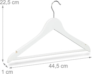 Set di 30 grucce con tacche in legno bianco 13_0002499_2