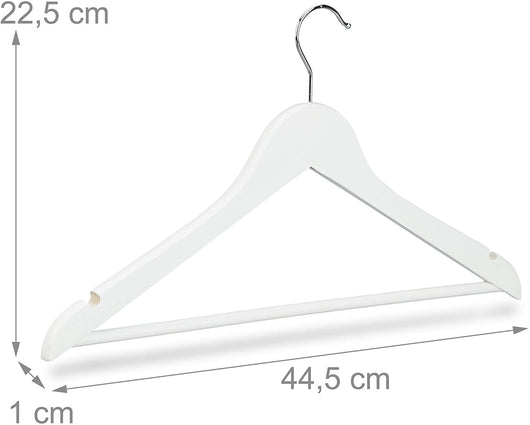 Set di 30 grucce con tacche in legno bianco 13_0002499_2