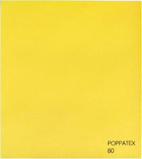 Tessuto Ecopelle Nautica Tappezzeria Alta Qualità "POPPATEX" - Colore GIALLO 80 - Morbida e Resistente - Vendita al Metro - H.140