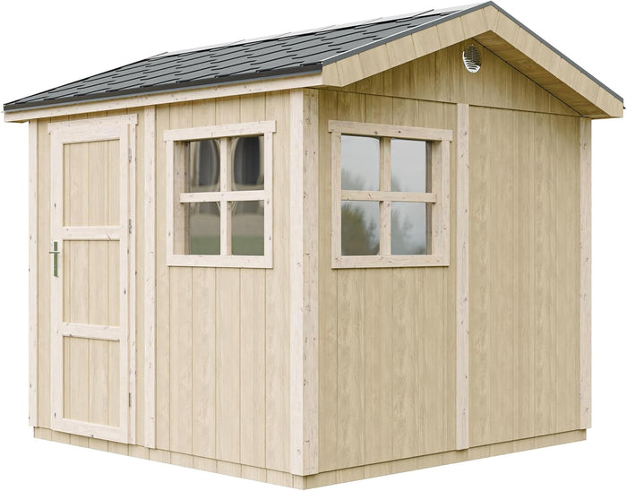 Casetta da giardino di qualit? premium 5,9 m² - H252x250x294 cm - Timbela M913