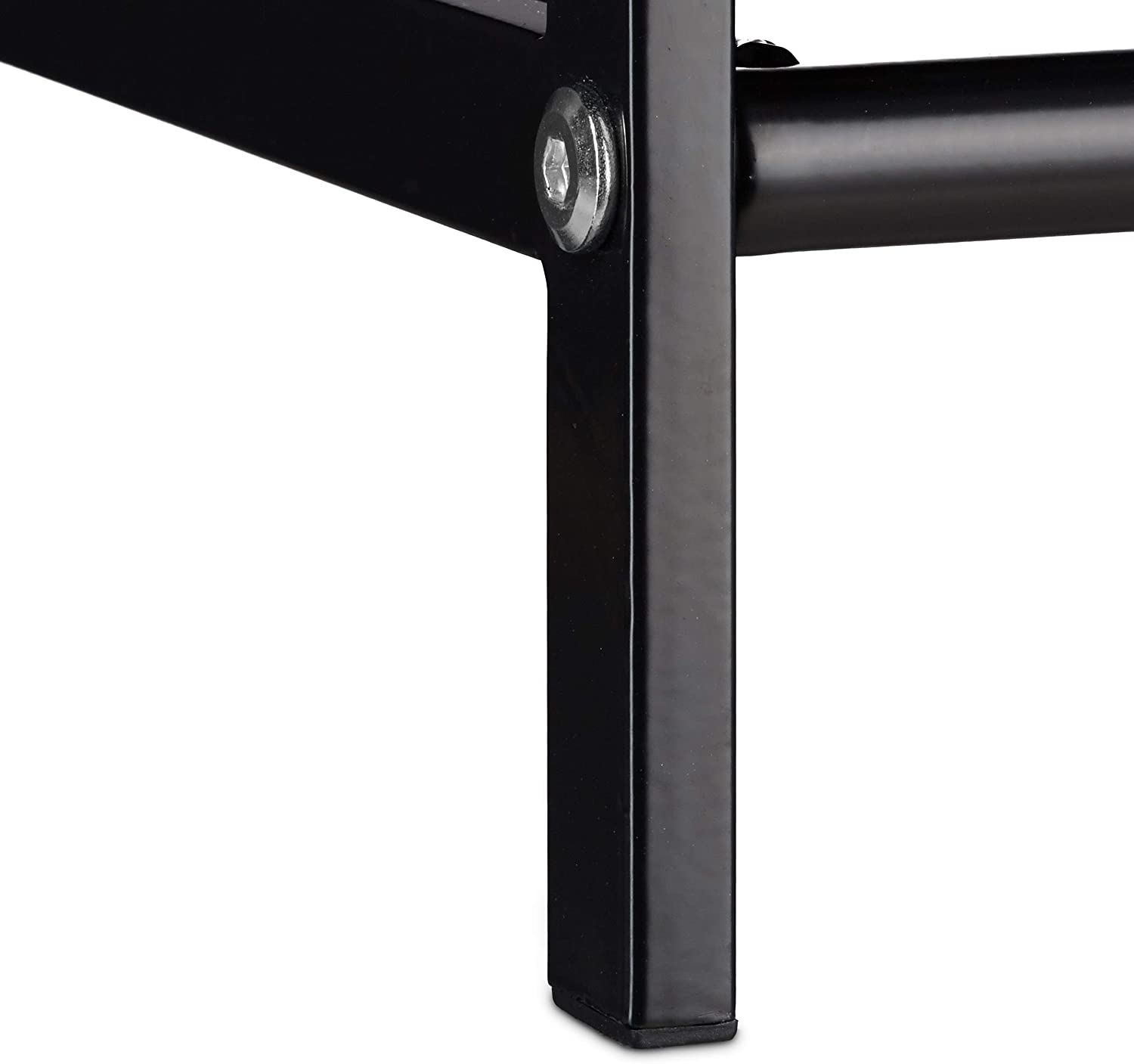 Scarpiera 3 ripiani in metallo portaoggetti per 8 paia con maniglie nere 13_0001640