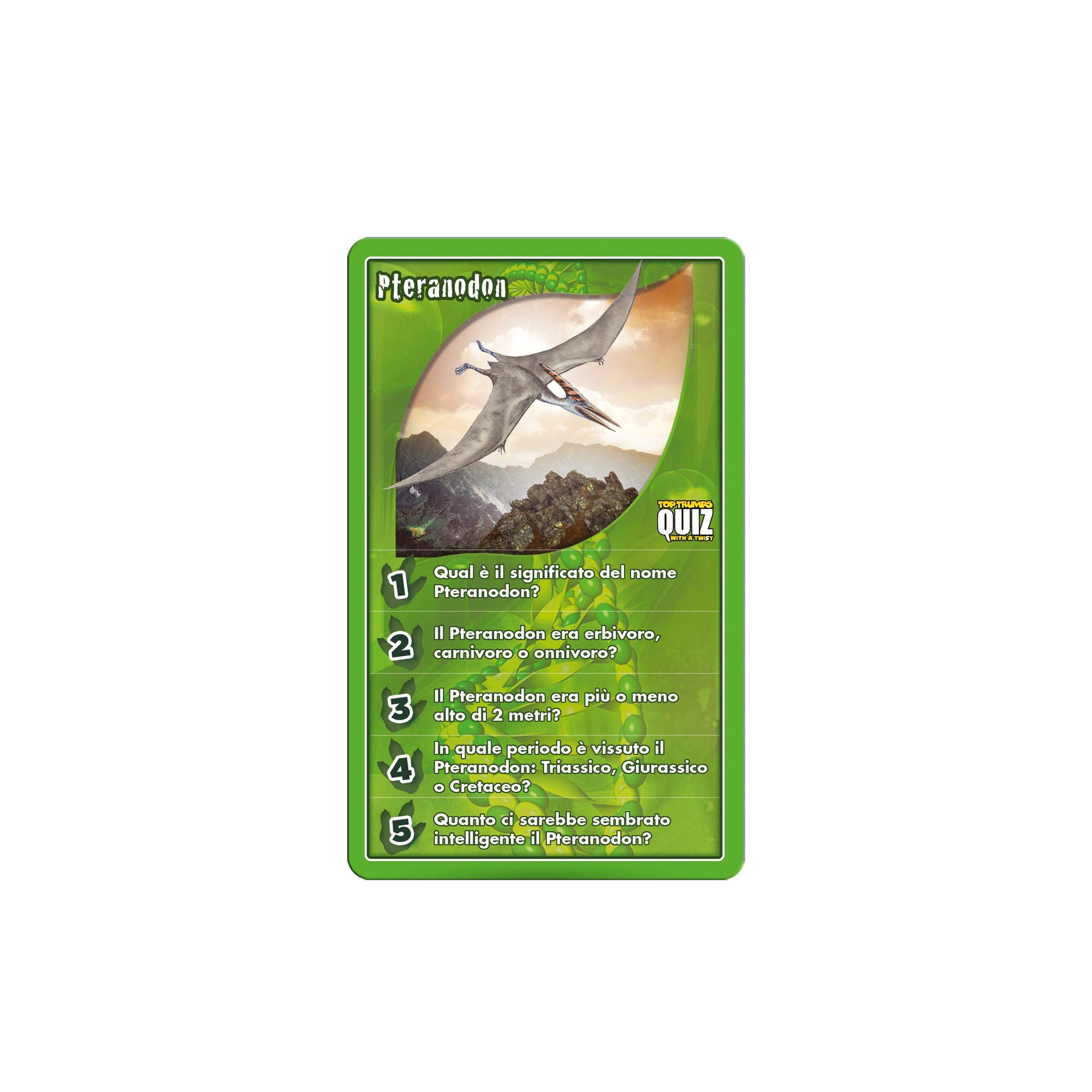 TOP TRUMPS QUIZ - DINOSAURI