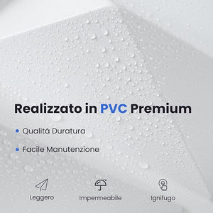 40 Pezzi 3D Pannelli Murali 50 x 50 cm, Pannello da Parete 3D Diamante, Decorazione Interna da Parete in PVC, 10 m², per Soggiorno Camera da Letto (10㎡,Bianco)