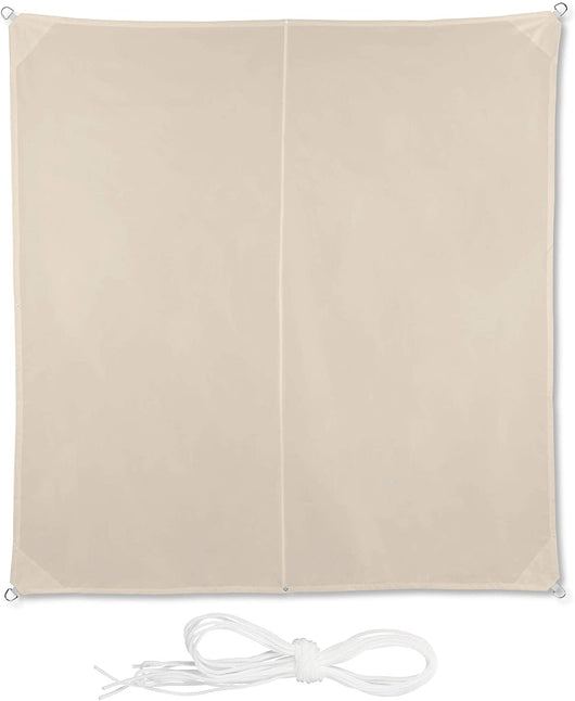 Vela ombreggiante quadrata 3 x 3 m beige 13_0002942_2