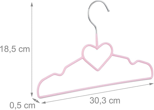 Set di 10 grucce per bambini rosa 13_0002475_2