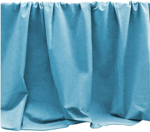 Telo Arredo Cotone 170X280 cm Copridivano Granfoulard Copriletto Tessuto Multiuso Blu Pastello