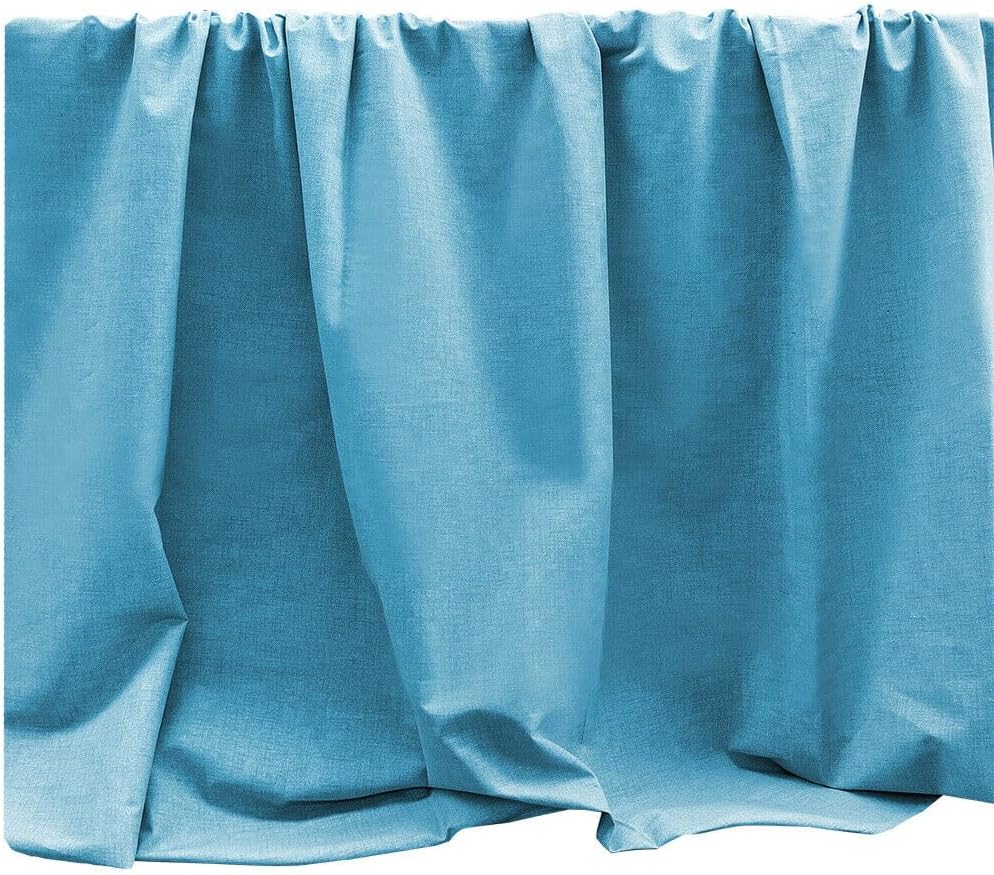 Telo Arredo Cotone 170X280 cm Copridivano Granfoulard Copriletto Tessuto Multiuso Blu Pastello