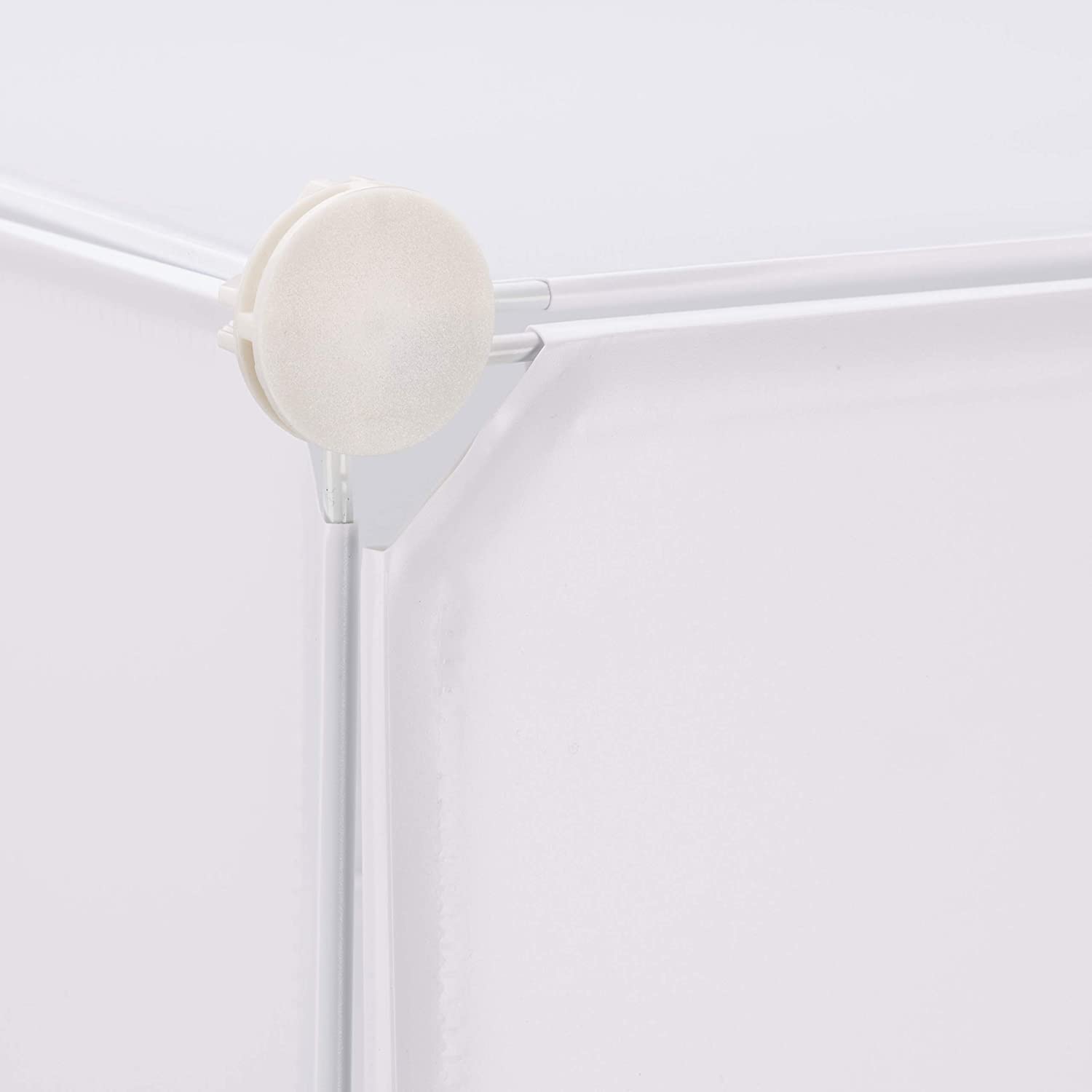 Mobili scarpiere armadietti modulari in plastica storage 20 paia bianco 13_0001644_2