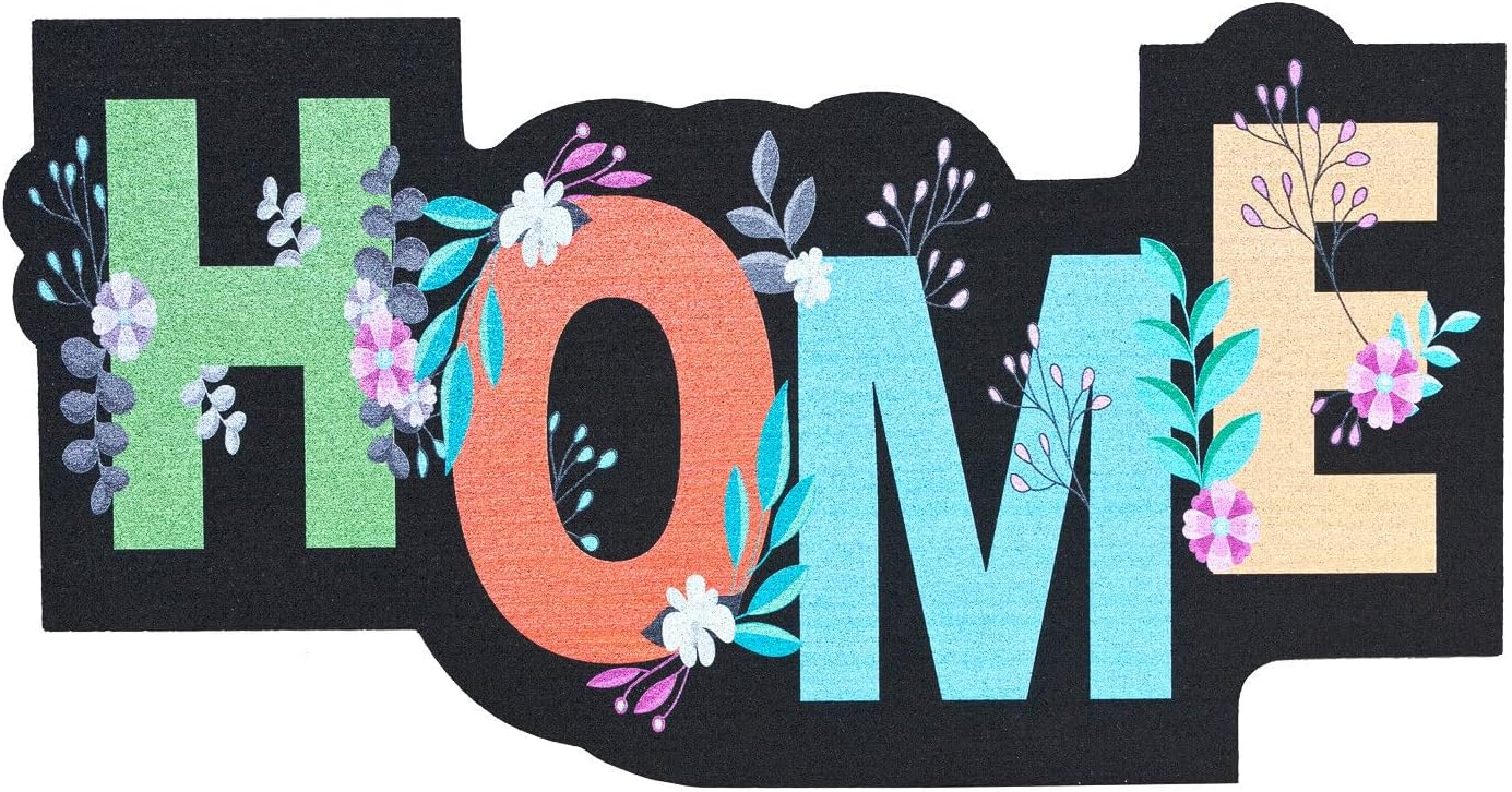 Zerbino Gomma Sostenibile 40X70 Ingresso Antiscivolo Interno Esterno Morbido Moderno Dis.SL