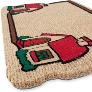 Zerbino Ingresso Antiscivolo Asciugapassi Entrata Assorbente Rettangolare 40X70 cm Dis.I