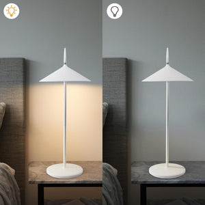 ZMH Lampada da tavolo LED moderna ricaricabile touch dimmerabile per esterni giardino