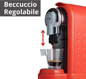 Innoliving Macchina da Caffè in Cialde ESE INN-840, Compatibile con Cialde ESE 44mm, Design Compatto, Serbatoio 0.9L, Riscaldamento Rapido, Caffè Espresso Cremoso, Facile da Pulire