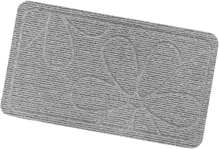 Zerbino Ingresso Assorbente Antiscivolo Asciugapassi Interno Esterno Grigio Made In Italy