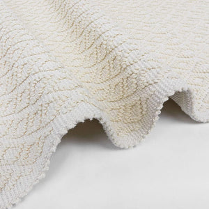 Tappeto Camera Scendiletto Bagno 60x135 cm Puro Cotone Lavabile Elegante Assorbente A Pois