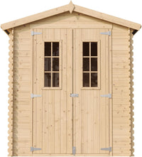 Casetta da Giardino in Legno CON PAVIMENTO TRATTATO - 2,82 m2 - TIMBELA M320C+M320G