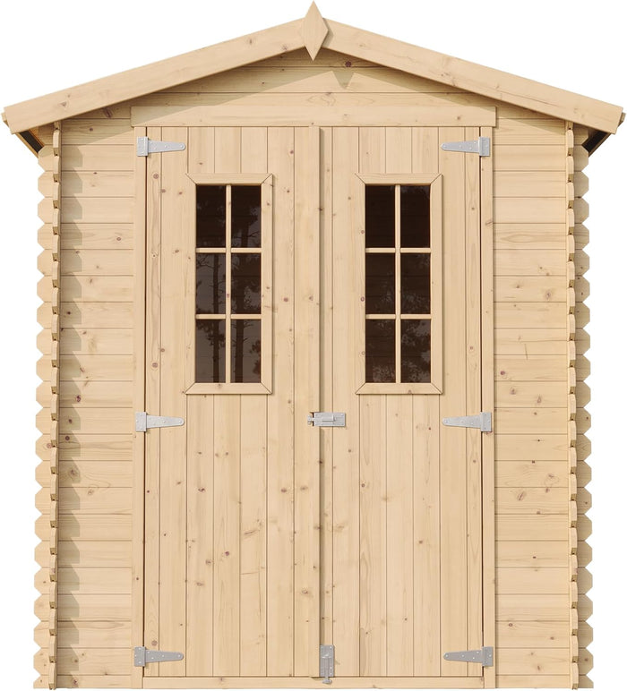 Casetta da Giardino in Legno CON PAVIMENTO TRATTATO - 2,82 m2 - TIMBELA M320C+M320G