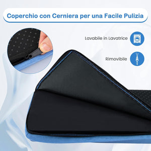 Trave Ginnastica Artistica per Bambini 210 cm, Trave di Equilibrio Pieghevole e Portatile per Casa con Manici, Copertura in Suede Rimovibile e Fondo Antiscivolo