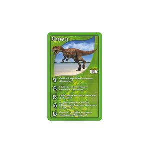 TOP TRUMPS QUIZ - DINOSAURI