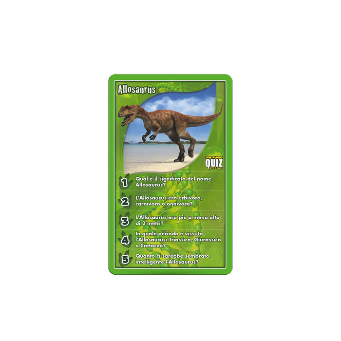 TOP TRUMPS QUIZ - DINOSAURI