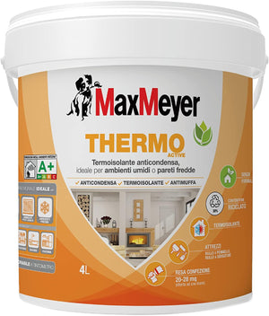 Pittura per Interni Antimuffa e Anticondensa Thermo Active A+, 4L