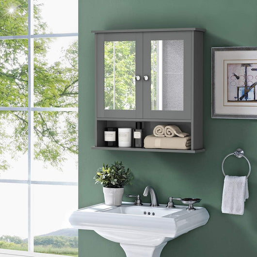 Armadio da Bagno con Ante e Cassetto 43 x 34 x 77cm, Mobile Bagno con Mensola Regolabile e Dispositivo Anti-ribaltamento, Armadietto Elegante per Ufficio, Soggiorno e Camera da Letto, Bianco
