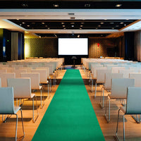 TAPPETO PASSATOIA MOQUETTE CERIMONIA ESTERNO 1x50mt VERDE ELST102