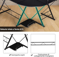 Scrivania Angolare a Forma L, Scrivania da Angolo per Computer, con Alzata per Monitor, Postazione da Lavoro Angolare per Casa e Ufficio (Nero)