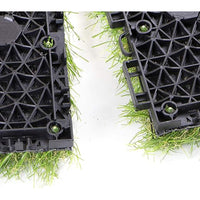 PRATO SINTETICO A MATTONELLE 30x30cm ALTEZZA 30mm 9 PEZZI ERBA FINTA INFINITY 4F