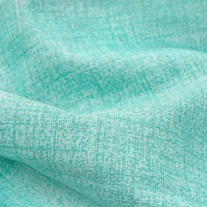 Telo Arredo Cotone 260x280 cm Copridivano Granfoulard Copriletto Tessuto Multiuso Turchese Pastello
