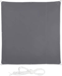 Vela ombreggiante quadrata 2 x 2 m grigia 13_0002929