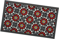 Zerbino Gomma Morbida Tappeto Ingresso Asciugapassi Antiscivolo 40x70 cm Dis.Y