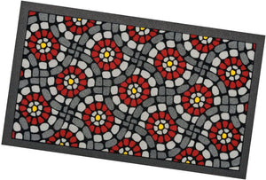 Zerbino Gomma Morbida Tappeto Ingresso Asciugapassi Antiscivolo 40x70 cm Dis.Y