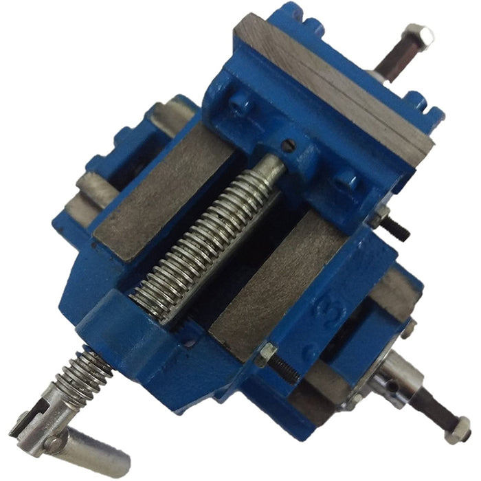 MORSA A CROCE PER TRAPANO A COLONNA O NORMALE  ROBUSTA GANASCE 75mm