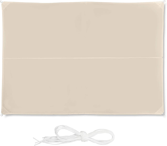 Vela ombreggiante rettangolare 3 x 4 m beige 13_0002930_3