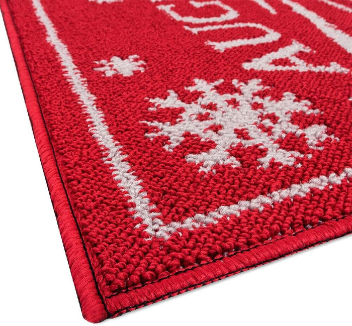 Zerbino Natale Buone Feste Natalizio Ingresso Interno Esterno Antiscivolo Made In Italy
