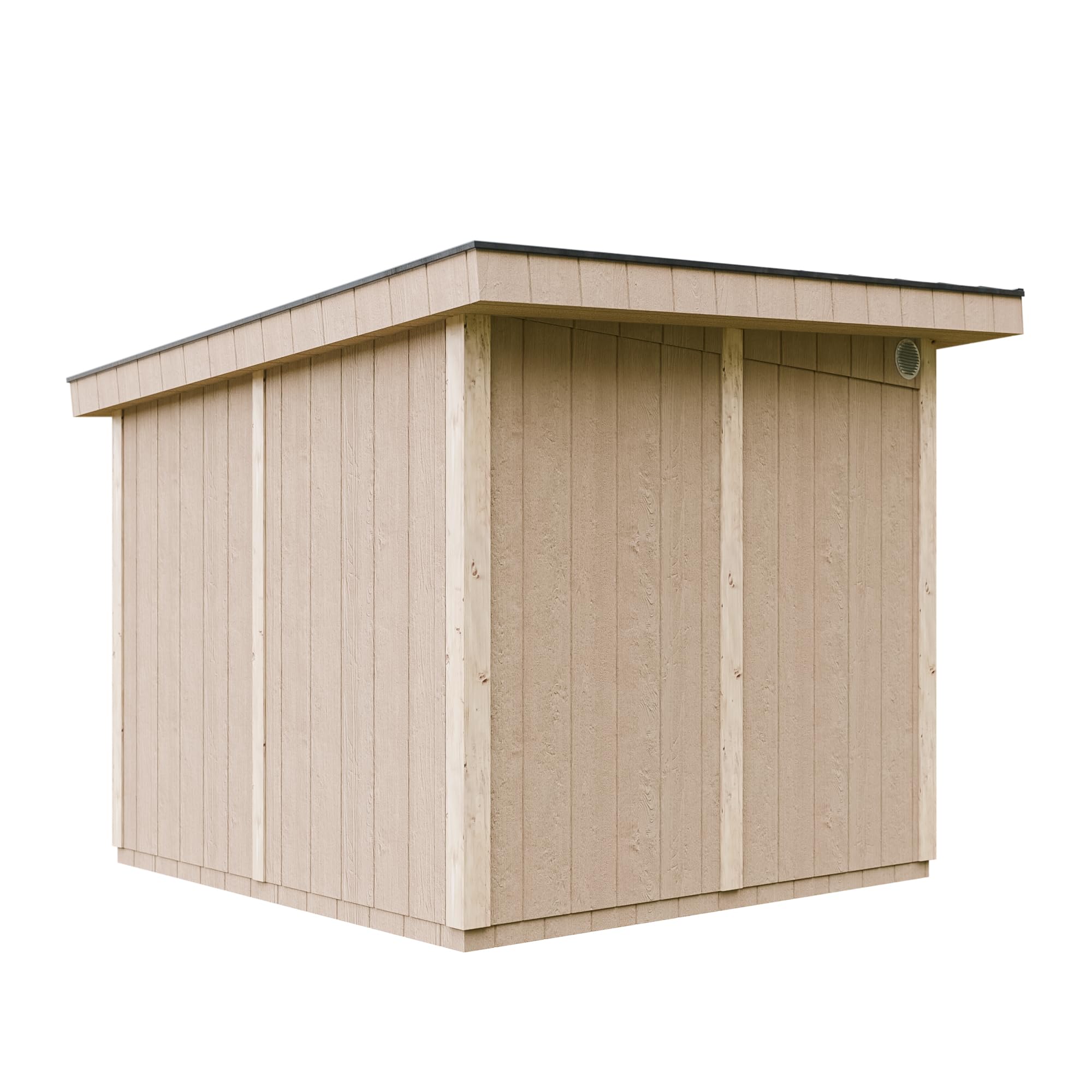 Casetta da Giardino di QUALIT? PREMIUM 5,9m?²-L279xW293cm - TIMBELA M903-HARVEST HONEY